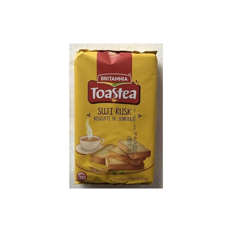 BRITANNIA Toastea Suji Rusk 10.75oz (305g) - Biscotte De Semoule