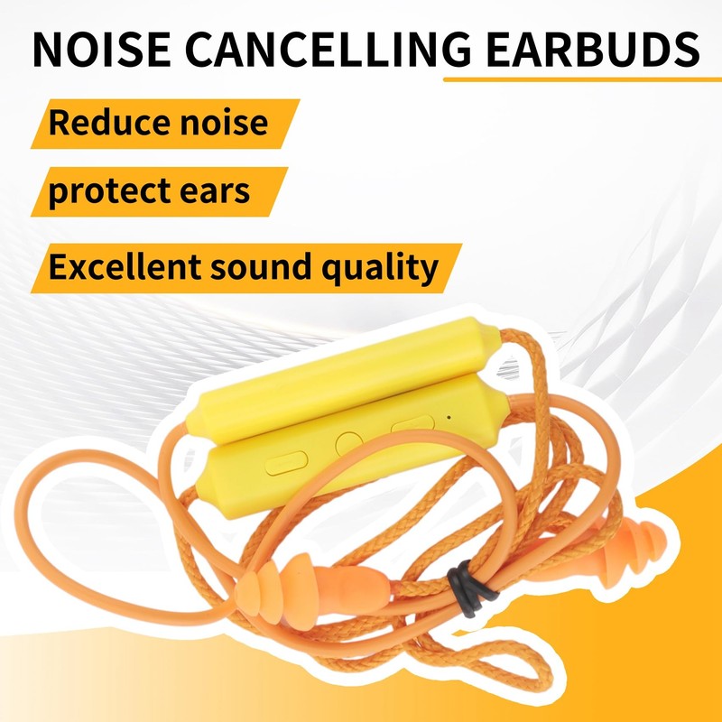 Atelierate Ear Plugs Bluetooth Headset Noise Reduction Earphone for Work