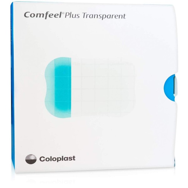 Comfeel Plus Transparent 10 Hydrocolloid Dressings 5 x 7 cm