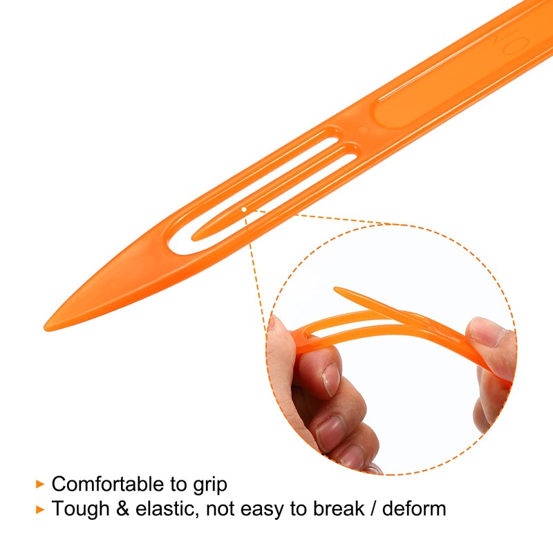 PATIKIL Netting Needle Shuttles 10#, 2 Pack Plastic Fishing Net