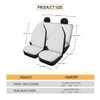 Bulopur Butterfly Floral Front and Rear Bench Protector Full Set