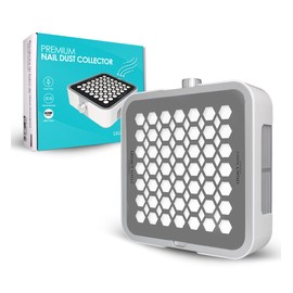 Legacy Nails Professional PREMIUM NAIL DUST COLLECTOR – Professional Vacuum for Acrylic and Gel Nails – High-Power Suction with Reusable Filter