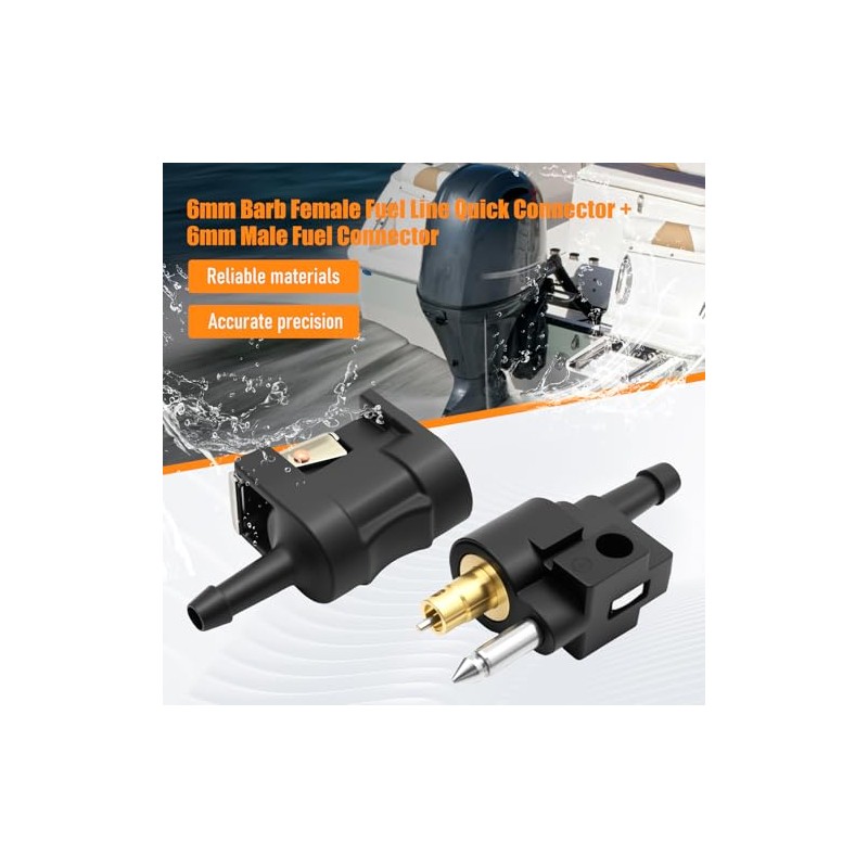 Yamaha Outboard Motor Fuel Line Quick Connector Set
