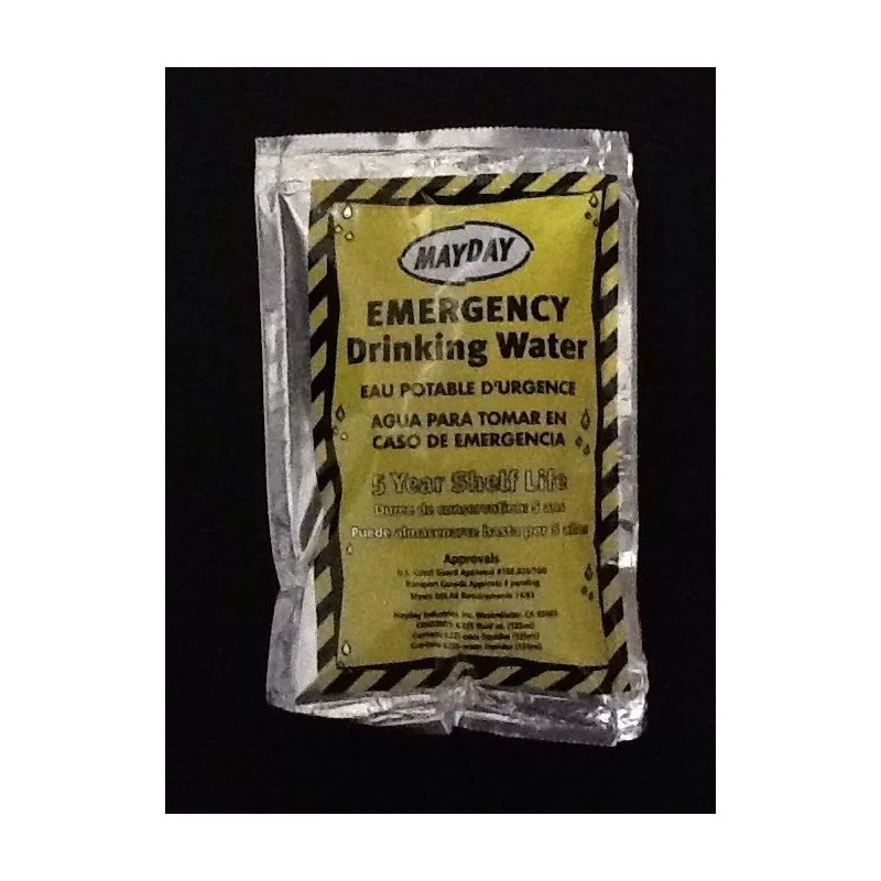 Mayday 36 Emergency Survival Drinking Water Pouches For Kits BOB