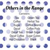 Purely Home Indigo Polka Dots Spots Tea Canister - White