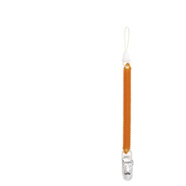 [Made in Japan] Super Coil Drop Prevention Cord, Coil Strap, Stretchable Key Chain, orange