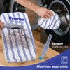 Masthome Microfiber Mop,Large Surface Flat Mop with 5 Reusable Pads,Hardwood
