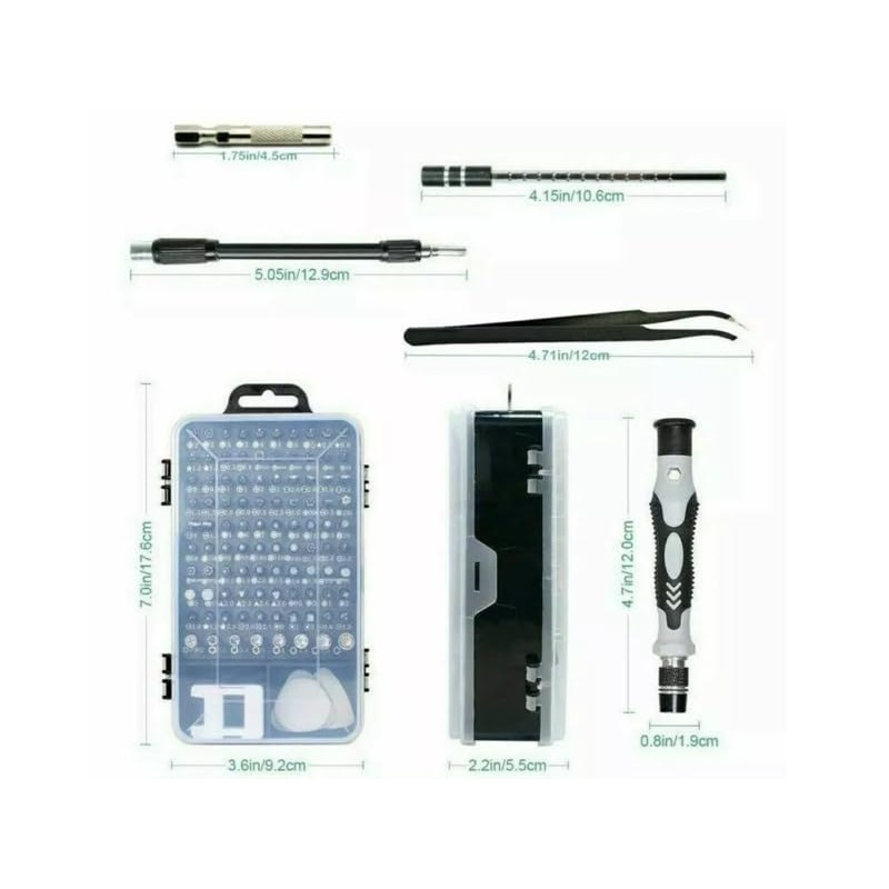 Precision Screwdriver Set 120 in 1 Electronics Repair Kit –