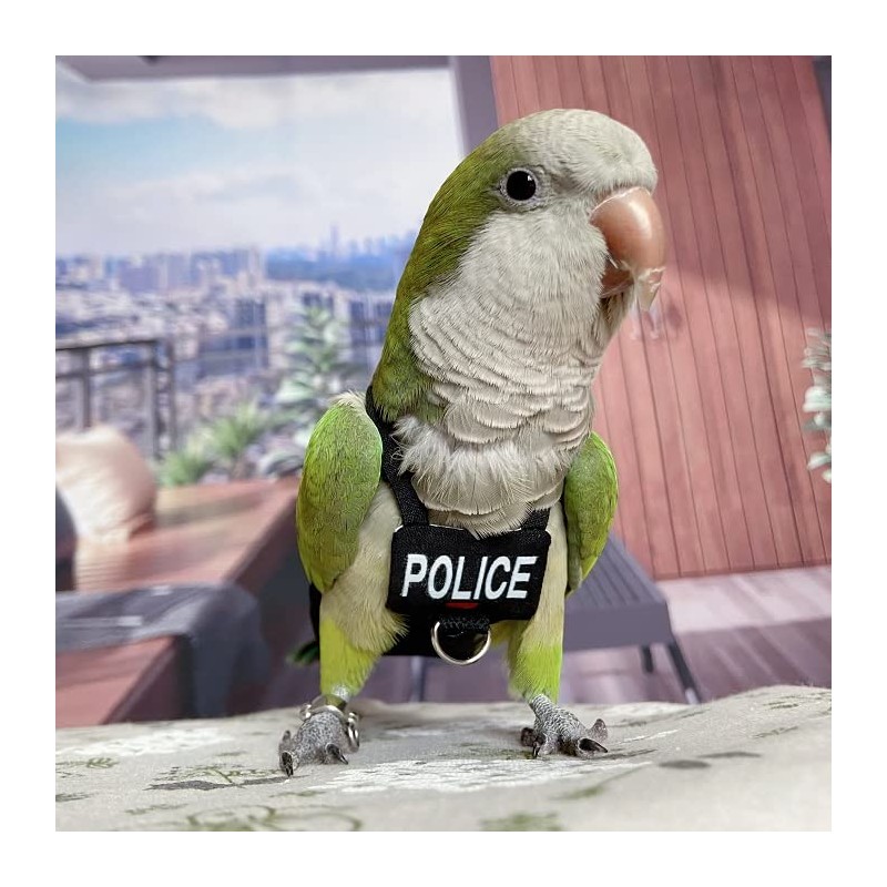 Bird Diaper Harness Flight Suit Clothes, Parrot Flight Suit with