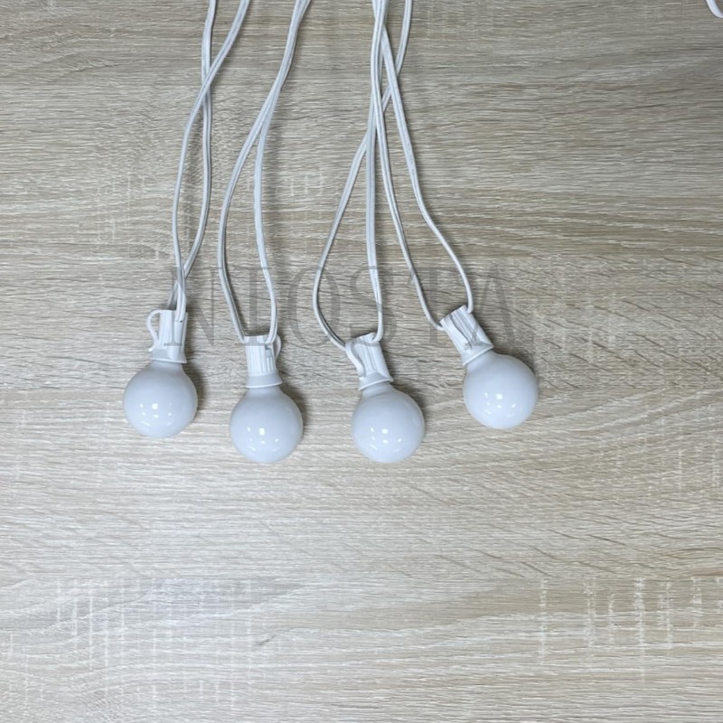 NIOSTA 25 Pack G40 Replacement Bulbs,120V LED Bulbs, for E12
