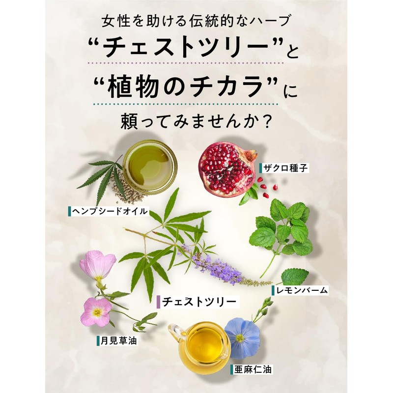 【3袋セット】ILUS ルナハーブ チェストツリーサプリ（チェストベリー） 鉄 葉酸 ハーブ 30日分