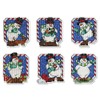 Design Works Crafts Snowmen Cross Stitch Ornament Kit, Candy Cane