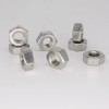 20 x Stainless Steel Hex Nuts M10 x 1, Fine