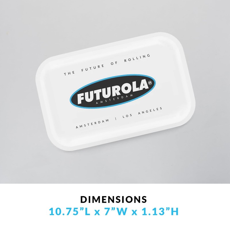 Futurola Metal Tray: Medium 10.75 x 7 x 1.13 inches,