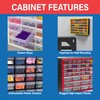 Akro-Mils 16-Drawer Plastic Drawer Storage Cabinet for Garage Organization, Beads,