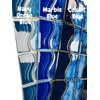 Tenedos Marble Blue Wavy Glossy Porcelain Lineup Border Pool Wall