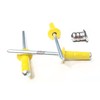 Yellow 3/16" Aluminum Small Head with Steel Mandrel Multi Grip