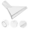 ULTECHNOVO Carpet Vacuum Extractor Nozzle Tool Transparent Vacuum Head for