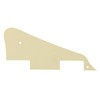 FLEOR 1Ply Cream LP Guitar Pickguard with Chrome Bracket Mounting