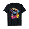 Cute Pug T-Shirt, black