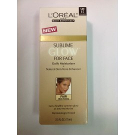 L'Oreal Sublime GLow Face Daily Moisturizer+Na