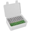 FULLCASE Battery Storage Organizer Holder Holds 54 AA AAA Batteries,
