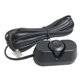 MEETOOT Car Amplifier Tuner Remote Volume Control 4-pin Crystal Header 4 metres Long Subwoofer Cable Controller for Car Motorcycle Speakers Home Stereo Speakers