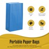 Thepaperbagstore Thepaperbagstore 15 Papiertüten für Partys und Geschenke - Blau