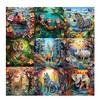 Forest Animal Puzzles 1000 Pieces for Adults, Jungle Challenging Paper