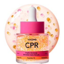 THOME Suero de RCP – Colágeno 1 + Péptido 1 + Mecanismo de triple sinergia retinal 0.1, suero reafirmante de alta potencia para líneas finas y arrugas, textura y refinación de poros, cuidado de la piel coreano, 1.01 onzas líquidas
