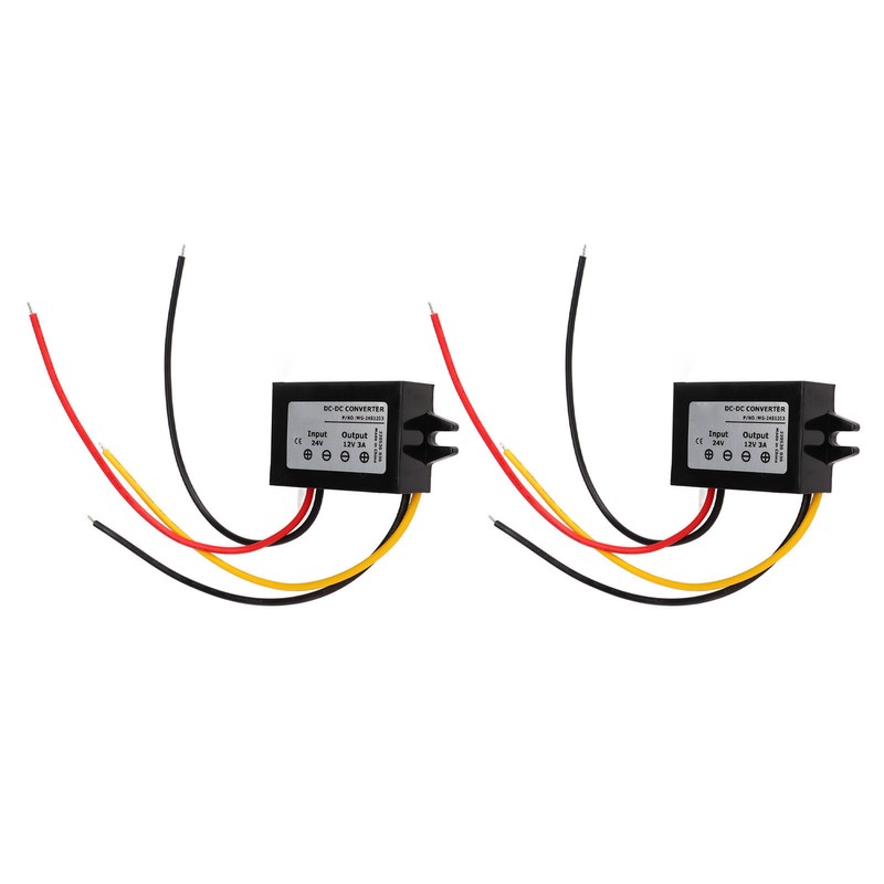 DC to DC Converter 18‑40V to 12V 3A 36W IP68