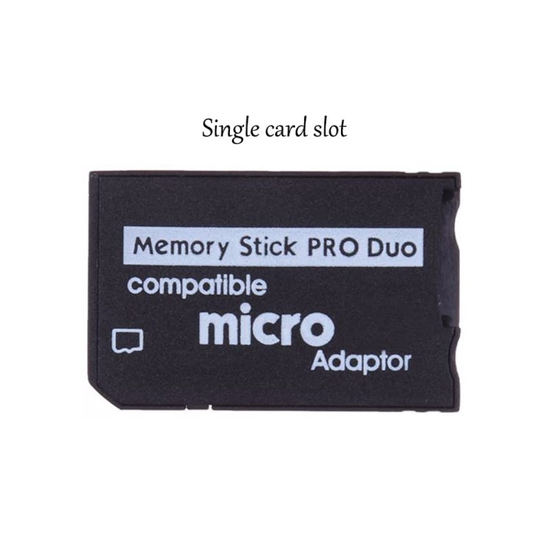 Single Dual Memory Card Adapter Micro SD Card to Memory