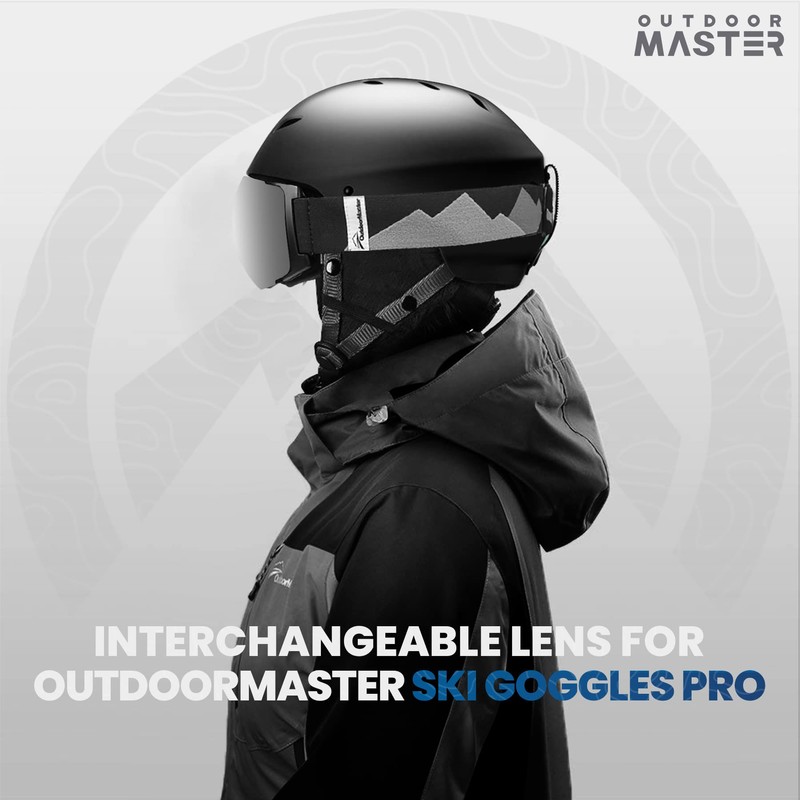 OutdoorMaster Ski Goggles PRO Replacement Lens - 20+ Choices (VLT