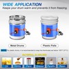 UPGRADED Blue 55 Gallon Drum Heater with Twist Temperature Control,