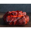 Red Magma Lava Rock LED Light Base Display Stand For