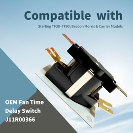 11J11R00366/J11R00366 Fan Time Delay Switch/Pre‑Purge Relay – OEM Fits for Sterling Beacon Morris Carrier Gas Unit Heaters (TF30–TF90) Models