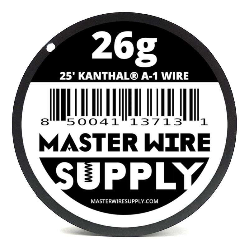 Kanthal A1-25' - 26 Gauge Wire - 25ft - 0.40mm