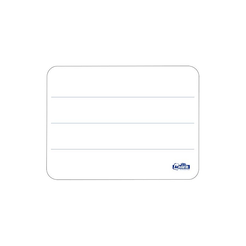 Adboards A4 Flexible Handwriting Double Sided Whiteboard Dry Wipe Board
