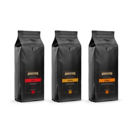 Medium Roast Coffee Sampler Variety Pack, Whole Bean Coffee, Gourmet Espresso Specialty Coffee, Includes Three 12oz Bags