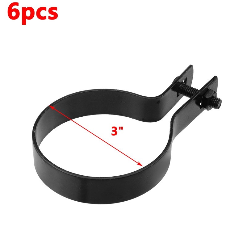 Antrader Black Chain Link Brace Band,Chain Link Tension Band 3