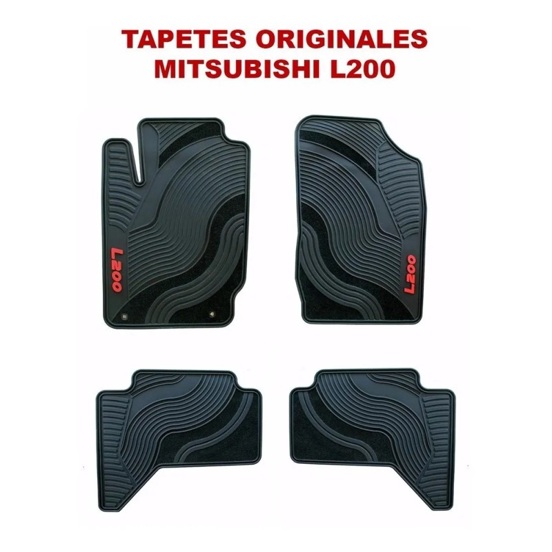 Tapetes Para Mitsubishi Originales L200 2009-2024 Con Envío