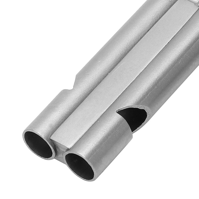 Pure Titanium Whistle with Lanyard Outdoor Survival Whistle High Decibel