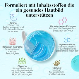 Retinol & Kollagen Augenpads Gegen Augenringe (30 Paare) - Eye Pads zur Hydratation, Under Eye Patches zur Augenringe Entfernen, Augenpads gegen Tränensäcke, Geschwollene Augen Tränensäcke