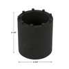 Performance Tool W83006 Axle Nut Socket (1/2-Inch Drive 9 Lug