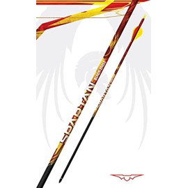 Black Eagle Spartan Fletched Carbon Hunting Arrows - 6 Pack (.003, 500)