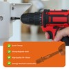 FTIHTRY 39Pcs Magnetic Nut Driver Set for Impact Drill, Metric