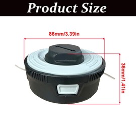 SENRISE Autocut C 3-2 mowing head, cordless grass trimmer head, replacement for FSA 57 / FSE 52 brush cutter