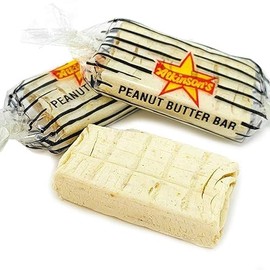Peanut Butter Bars Candy - Old Fashioned Peanut Butter Candies, by Queen City Candy Cave (1 Pound)