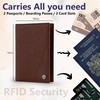 Snazzy Hawk 2 Passport Holder - Travel Essentials, RFID Blocking