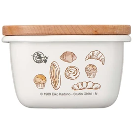 Skater ENBT5-A Enameled Butter Case, Wooden Lid, 16.9 fl oz (500 ml), Kiki's Delivery Service